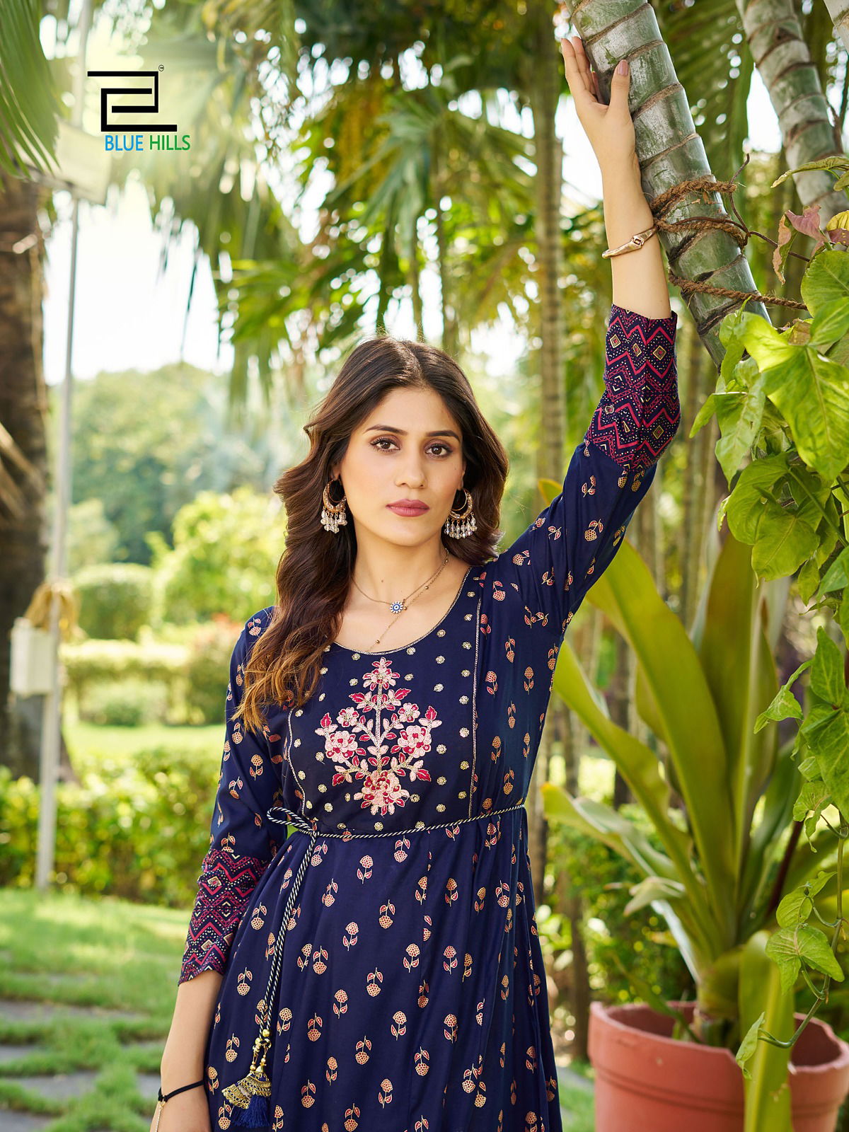 Blue Hills Sandwich Vol 5 Printed Anarkali Kurtis Catalog